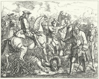 Captura del Mariscal Tallard en la Batalla de Blenheim, 1704 de Wilhelm Camphausen